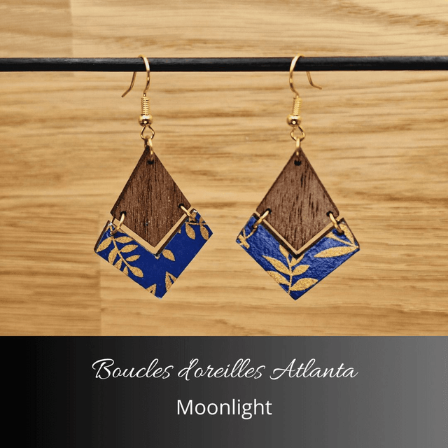 Boucles d'oreilles Atlanta - Moonlight