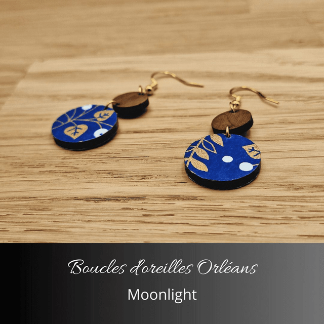 Boucles d'oreilles Orléans - Moonlight