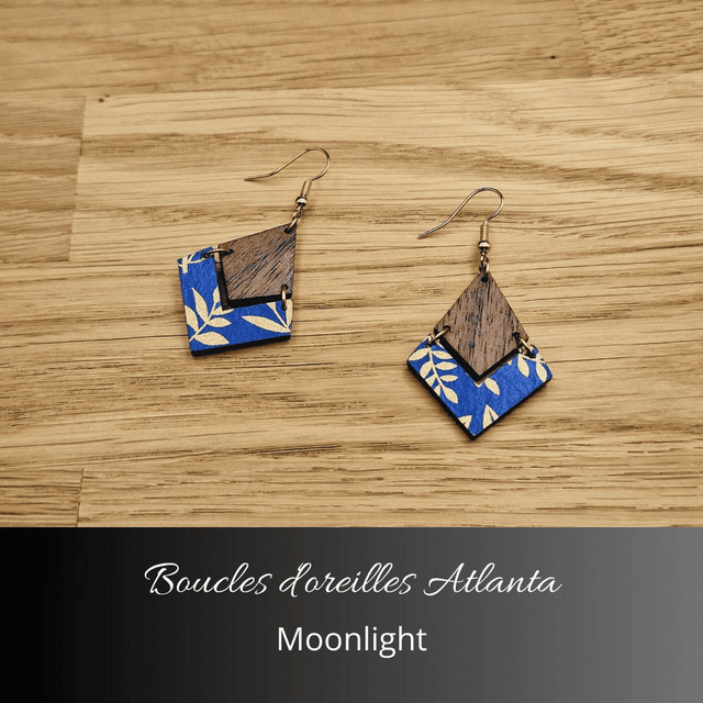 Boucles d'oreilles Atlanta - Moonlight