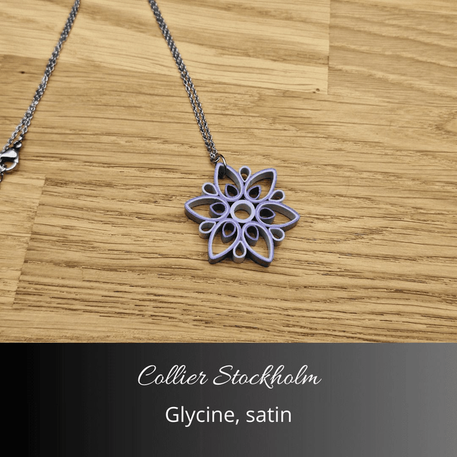 Collier Stockholm - Glycine, satin