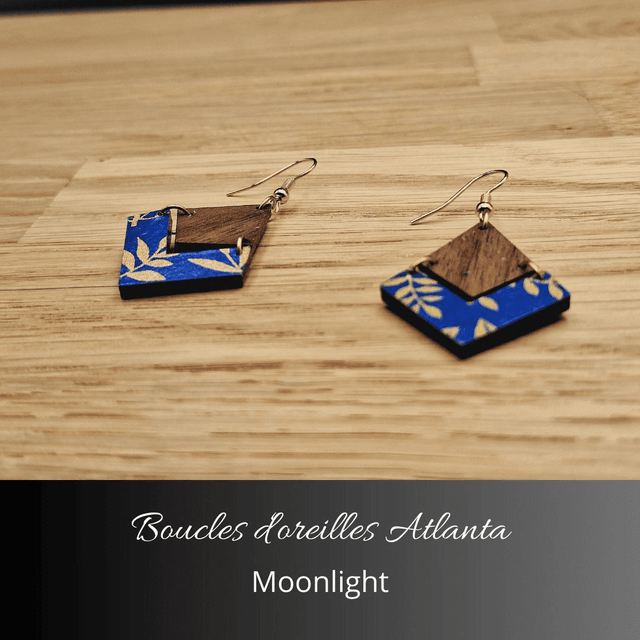 Boucles d'oreilles Atlanta - Moonlight