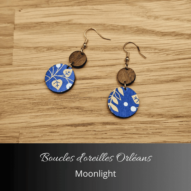 Boucles d'oreilles Orléans - Moonlight